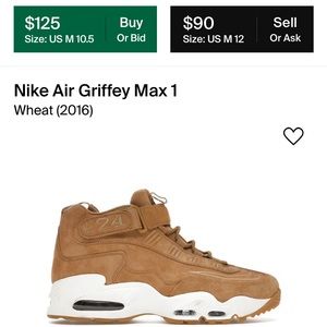 Nike Air Griffey Max 1 Wheat